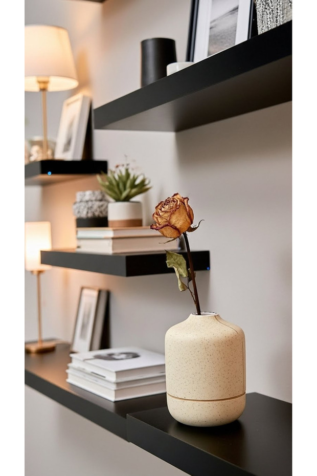 مزهرية فازة ديكور 22 سم - 2