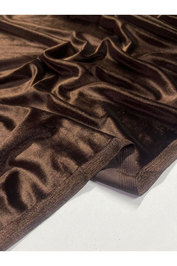 Italian Imported Velvet Fabric by the Meter Double Face Evening Dress Clothing Fashion Fabric