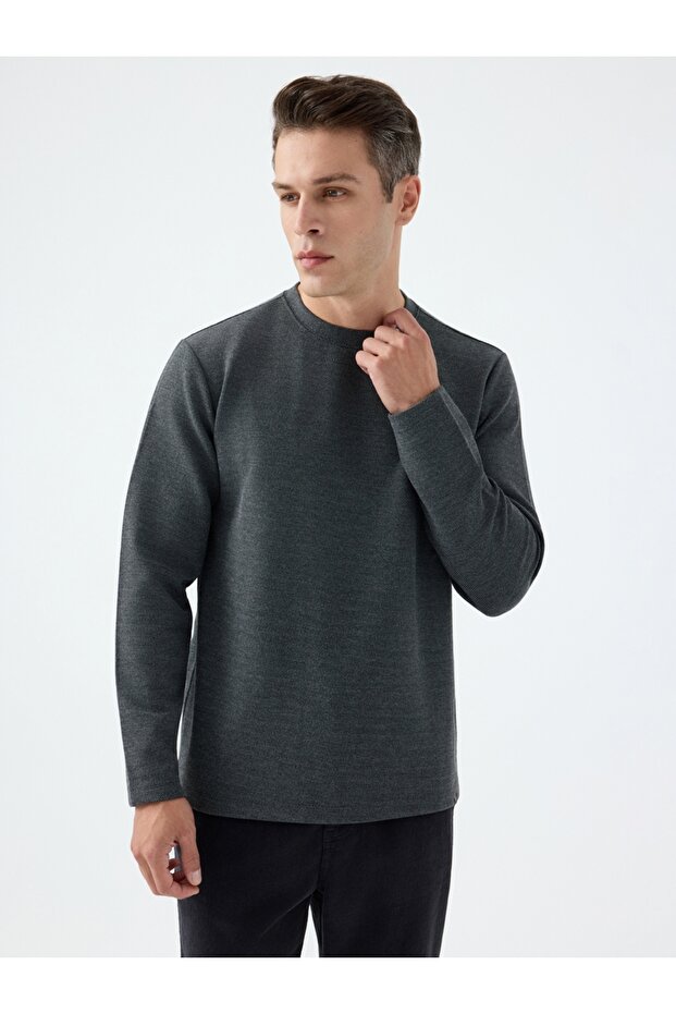 Regular Fit Erkek Tshirt U.kol - 1