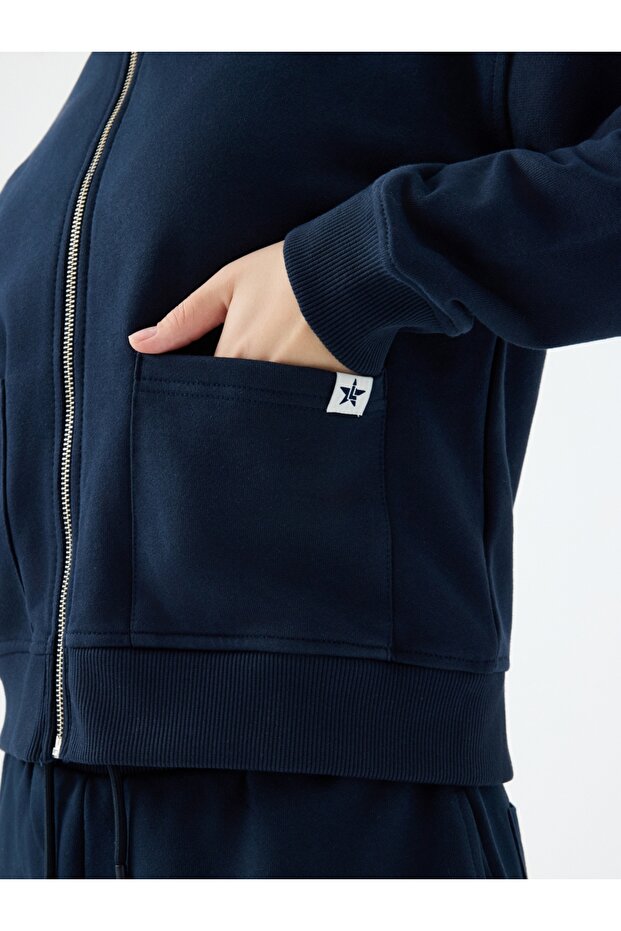 Oversize Kadın Sweatshirt - 6