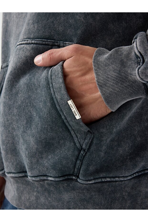 Oversize Erkek Sweatshirt - 5