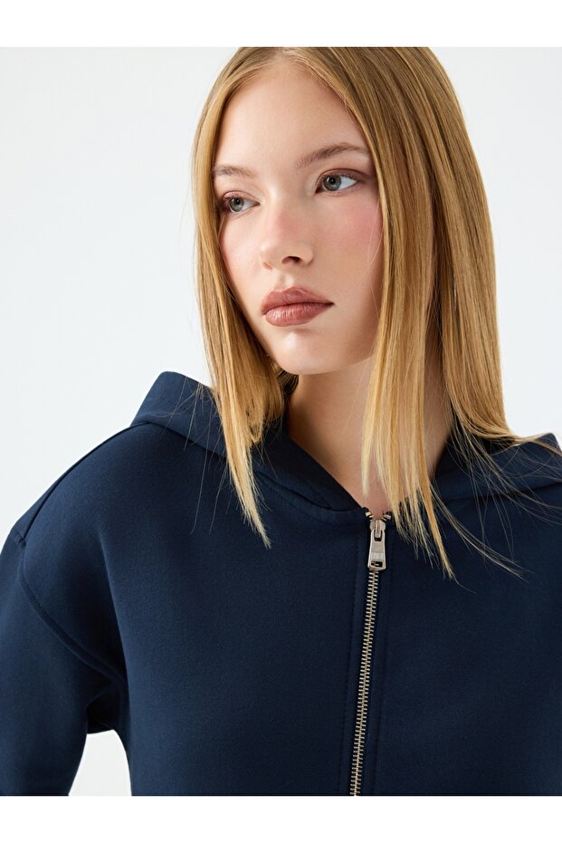 Oversize Kadın Sweatshirt - 4