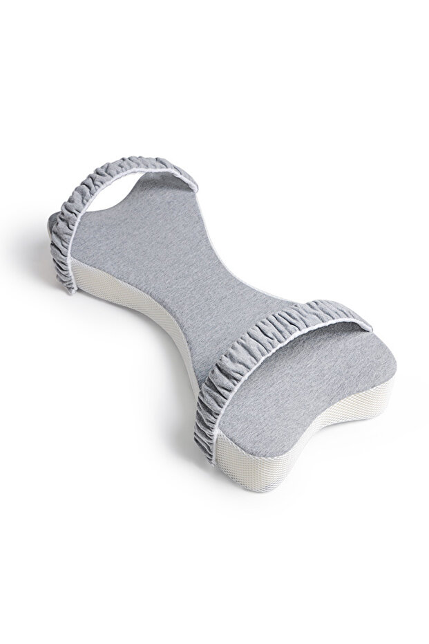 53x23x8cm grey Multifunctional leg clamp pillow soft slow rebound memory cotton sleep pad foot pillo
