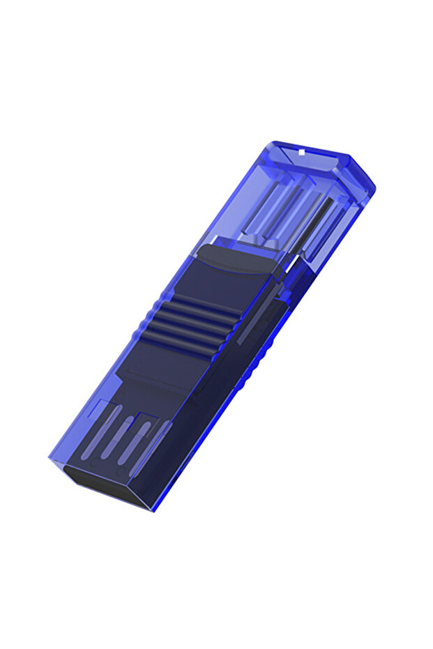 قارئ بطاقات TF صغير أزرق، جهاز كمبيوتر محمول من النوع C، مناسب لأجهزة الكمبيوتر التي تعمل بنظام Android، C - 1