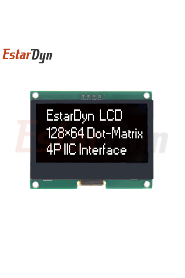 Black Screen 12864 IIC 4P LCD Module 128X64 I2C ST7567S COG Graphic Display Screen Board LCM Panel 1 - 1