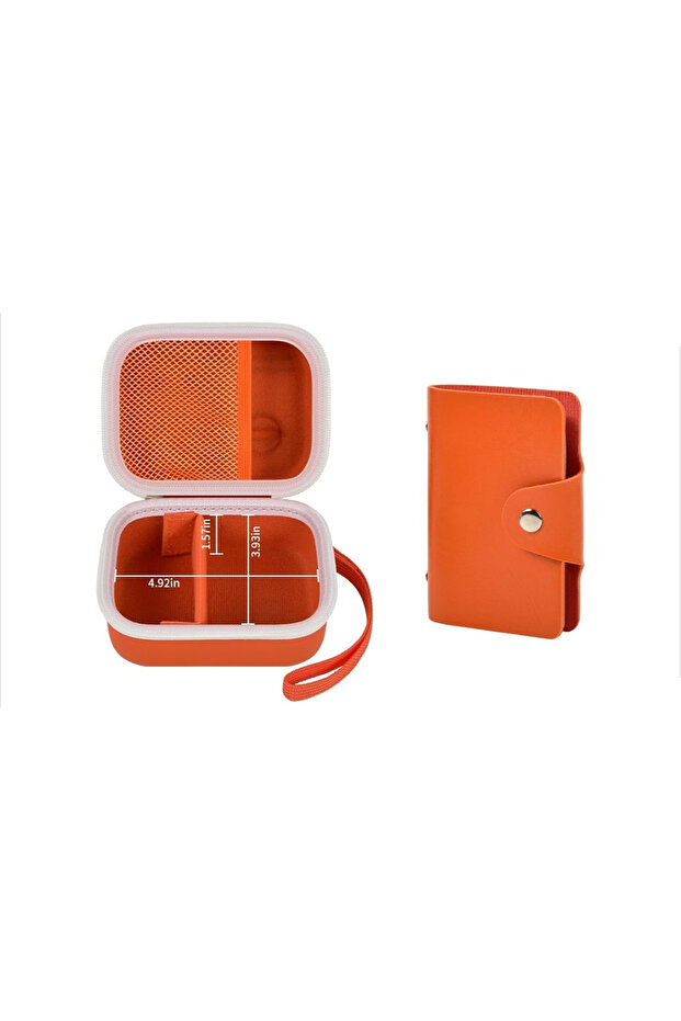 Orange Case Compatible with Yoto Mini (2024 Edition) Kids Screen-Free Bluetooth Audio Player & Card
