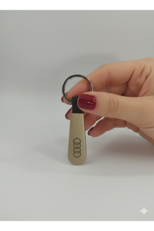 Metal Audi Car Keychain