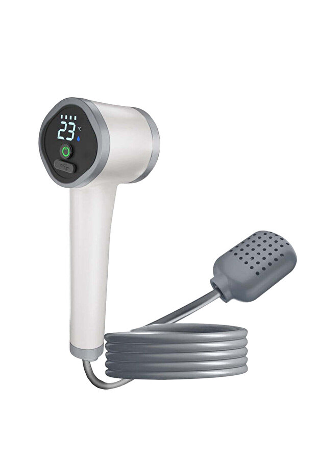 Portable Outdoor Shower – Handheld Rechargeable Camping Shower head with Suction Cup