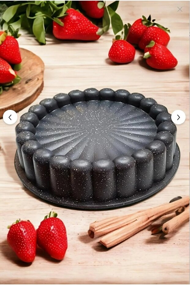 Granite Casting 26cm Tart Mold Black Sectional Pie Mold Cake Mold