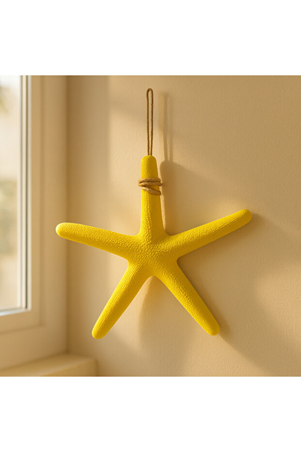 Starfish Hanging Wall Decor Coastal Themed Hanging Ornament