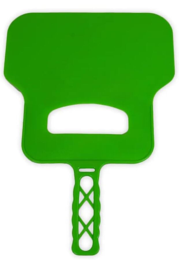 YU WELL BBQ Blower-Hand Fan Green (PLASTIC)