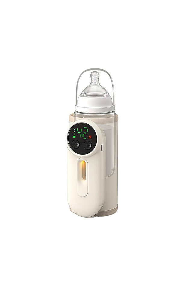 Smart Rechargeable Baby Milk Warmer – Fast 2-Min Heating & 24h Constant Temperature