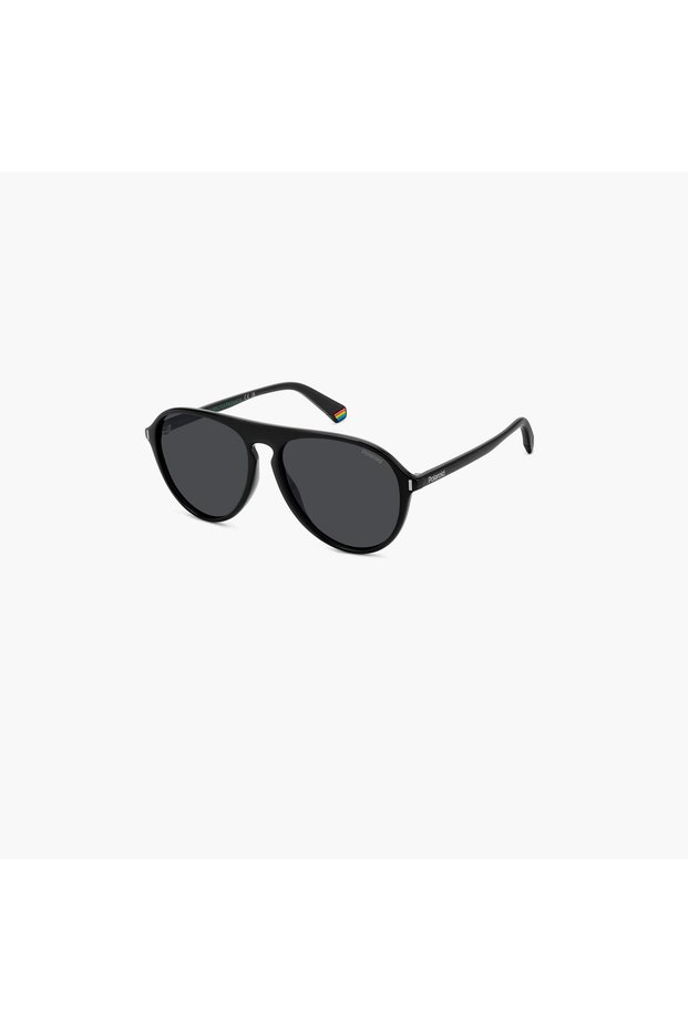 Polarized 57MM Grey Aviator Sunglasses