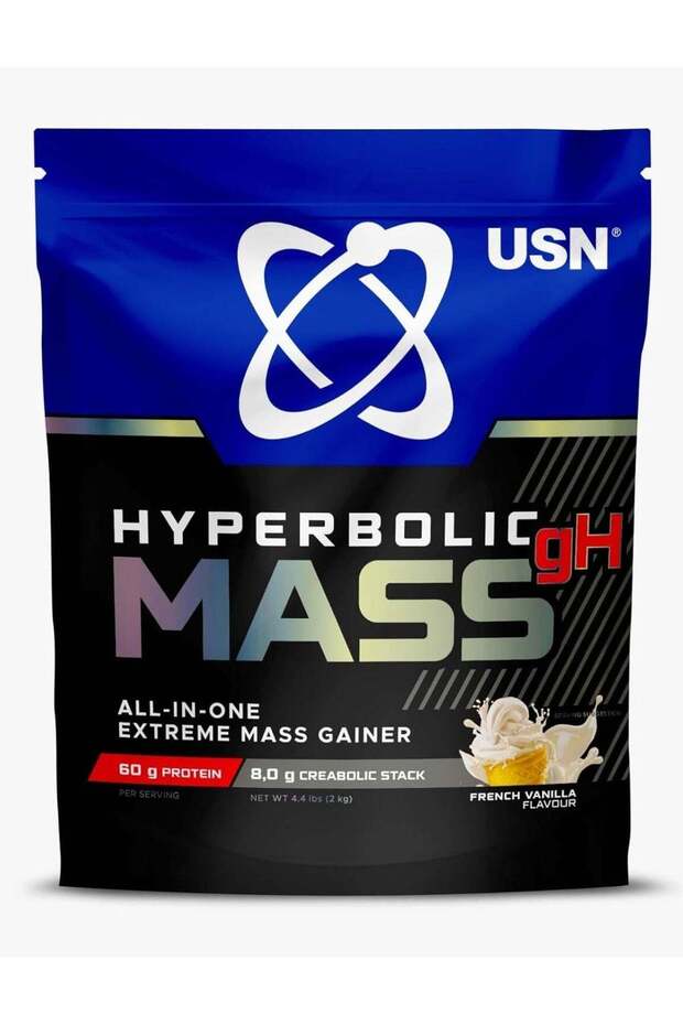 Hyperbolic Mass Gh French Vanilla 26 Scoops 2Kg