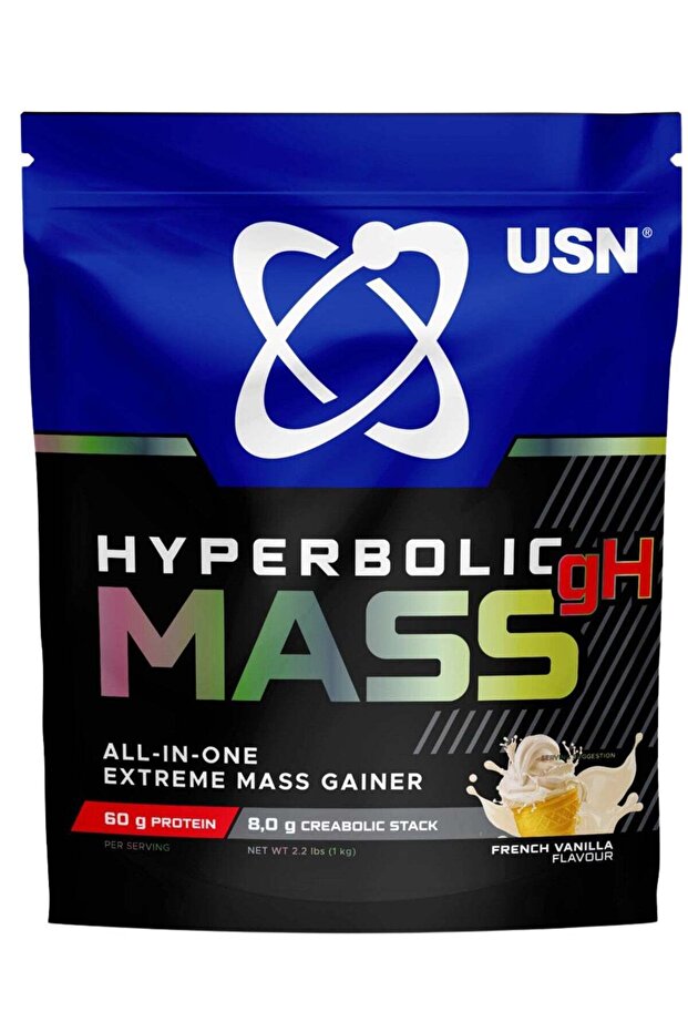 Hyperbolic Mass Gh 1Kg French Vanilla Flavor