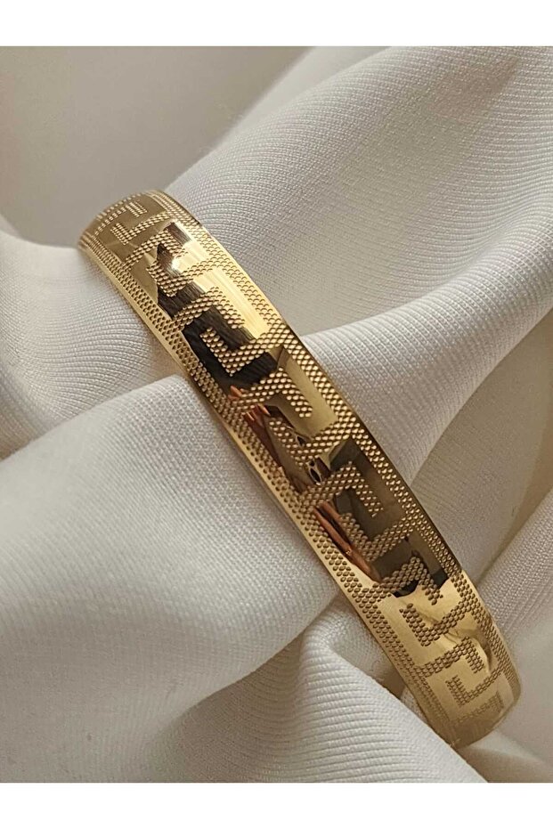 Steel Bracelet Gold Stainless Water Resistant