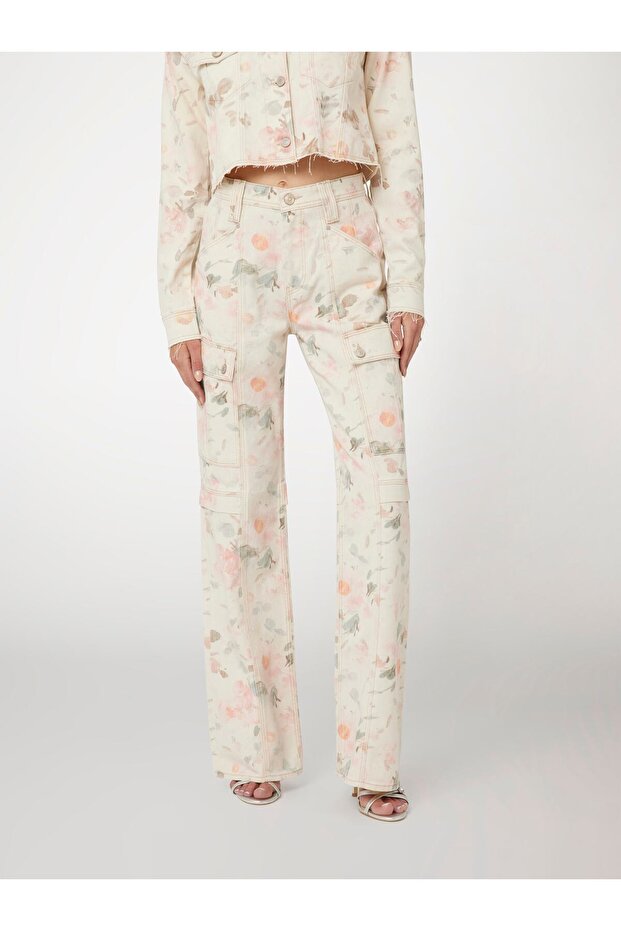 80S Cargo Kadın Kargo Jean - 1