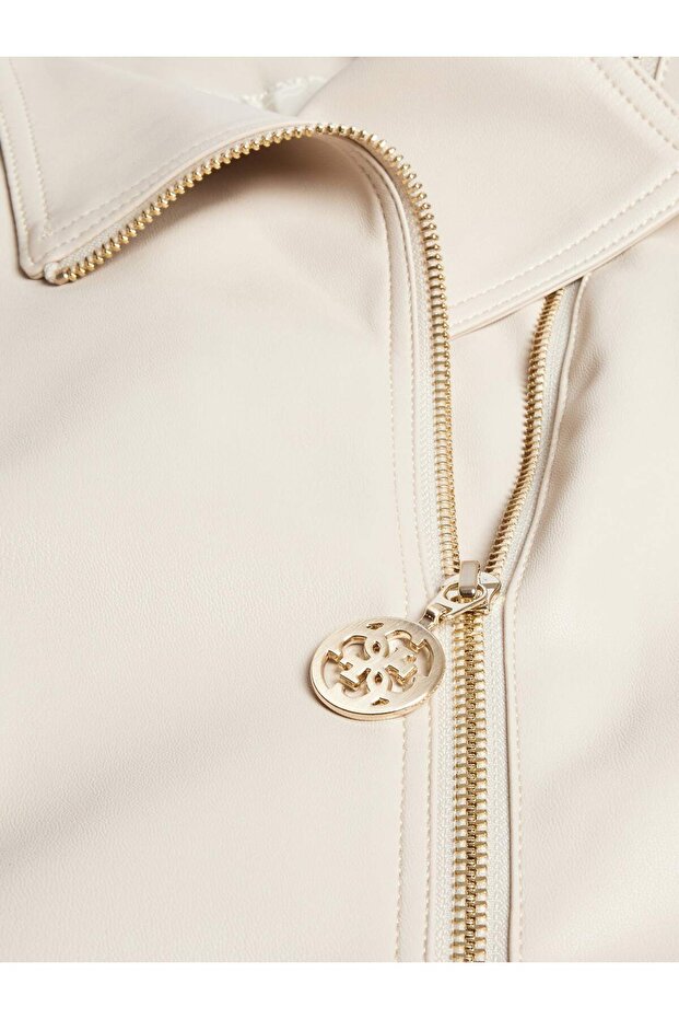 Clemence Kadın Biker Ceket - 2