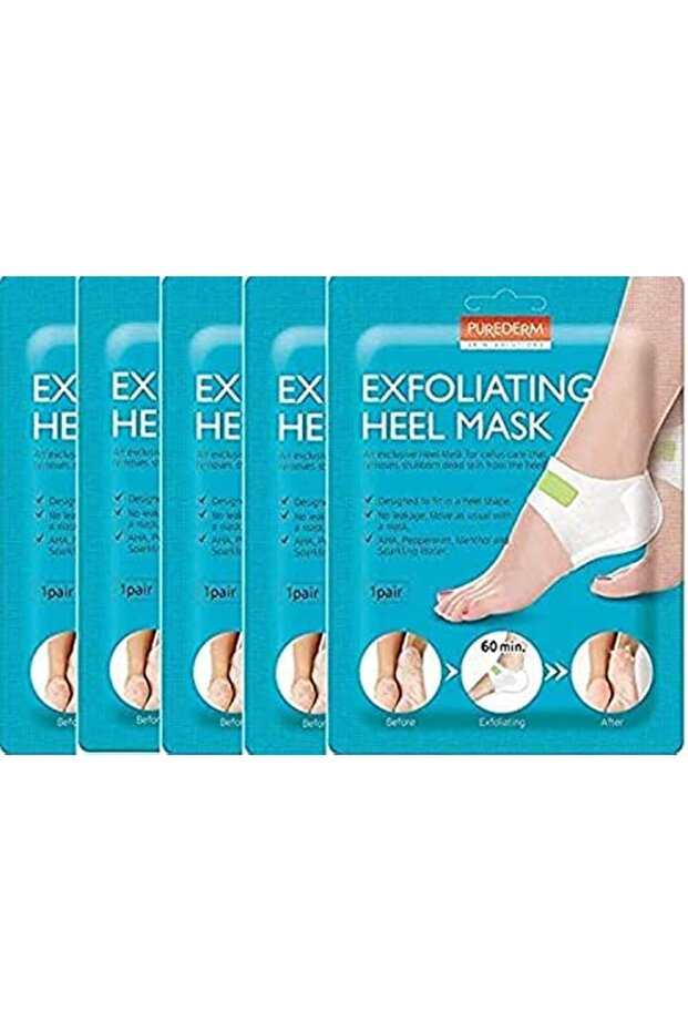 Exfoliating Heel Mask (5 pairs)