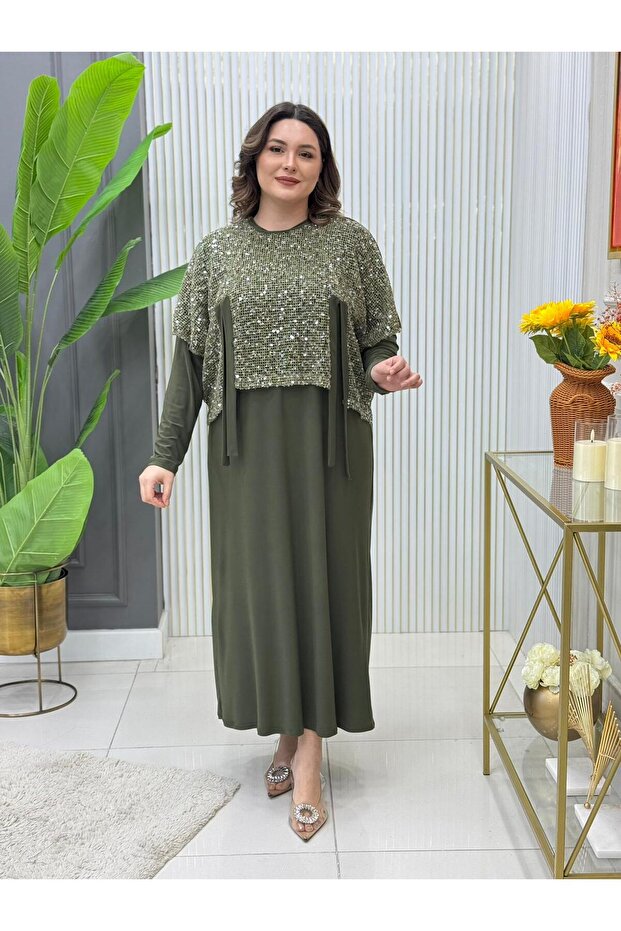 Pullu Elbise Takım - 4