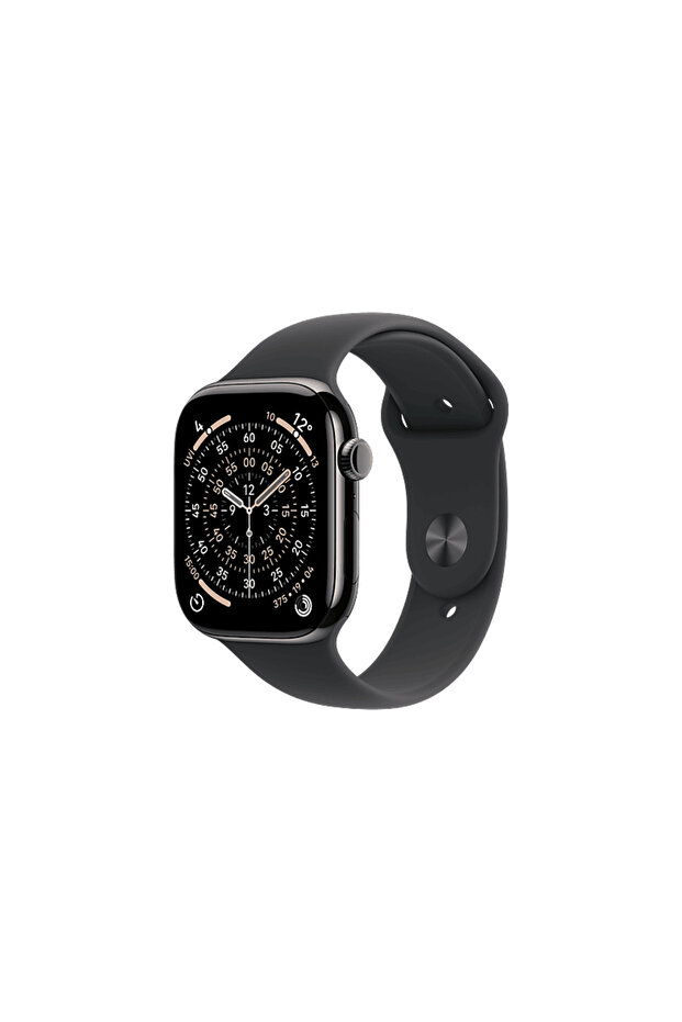 MF8T4TU/A Watch Series 11 GPS + Cellular 42mm Slate Titanium Case with Black Sport Band - M/L - 1