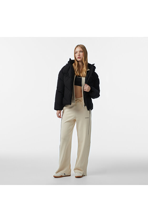 Kadın Siyah Mont - 3