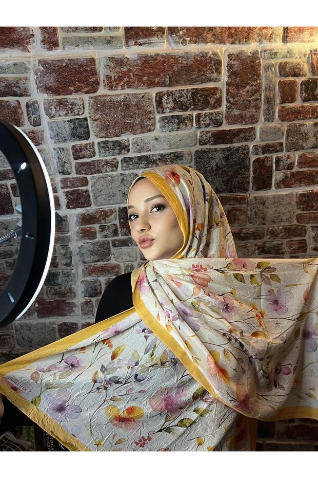 DESENLİ BAMBU KRAŞ ŞAL - 2