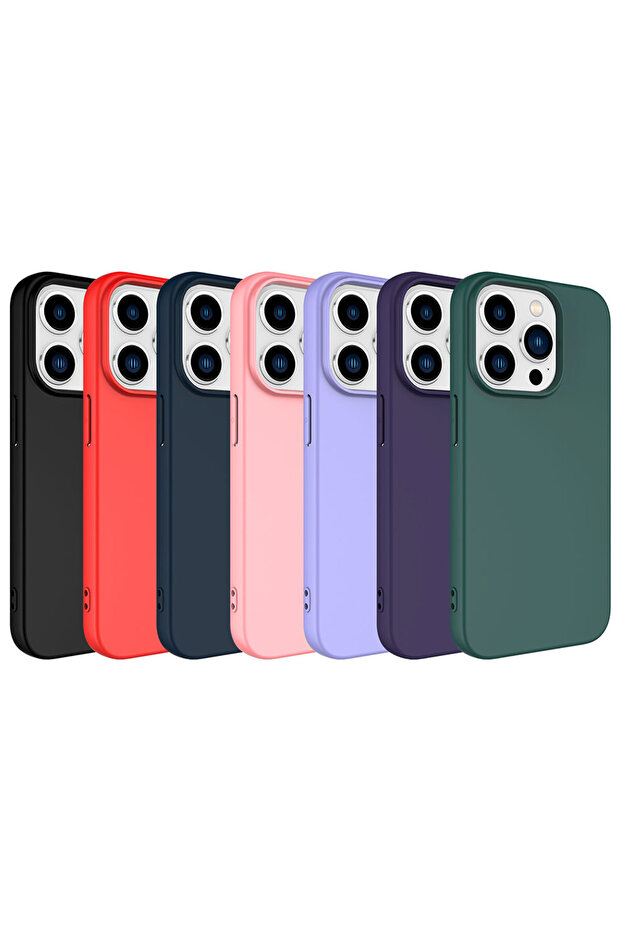 حافظة TCMK LSR المتوافقة مع هاتف iPhone 15 Pro - التيتانيوم - 3