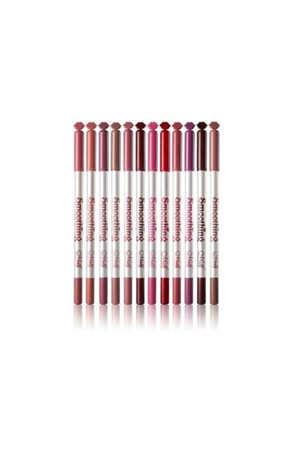 12 Piece Multicolor Lip Liner Set - Define Your Style