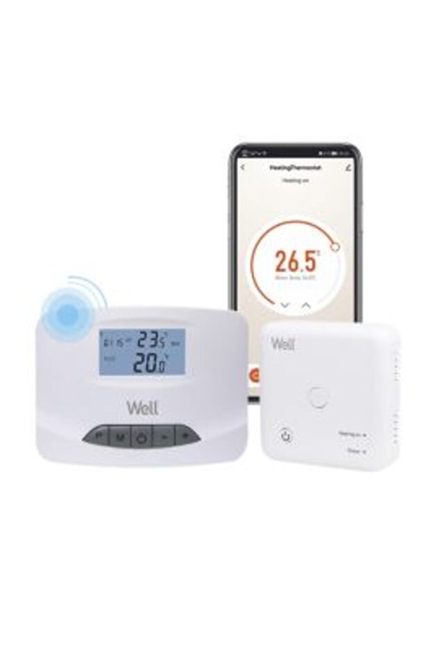 Programmable electronic thermostat with digital display, wireless smart WIFI - 2