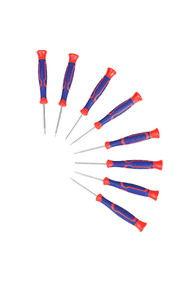 WorkPro WP200518 56-piece Screwdriver Set (Slotted/Squared/Large and Small) + Assorted Screwdriver Bits - 2