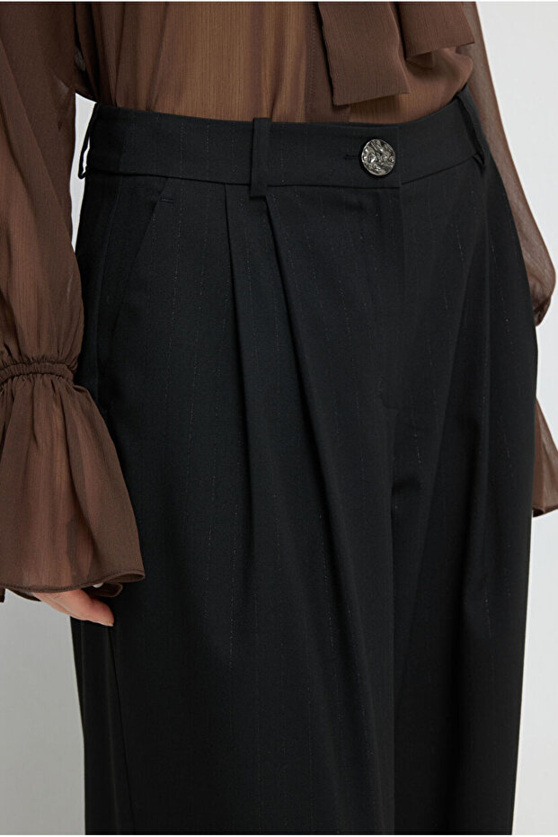 Geniş Paça Pantolon - 6