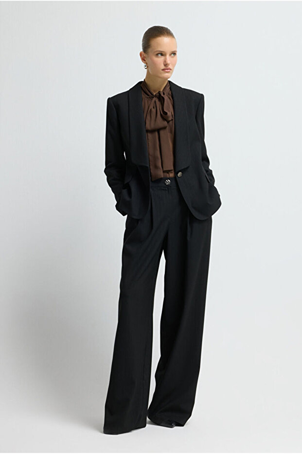 Geniş Paça Pantolon - 1