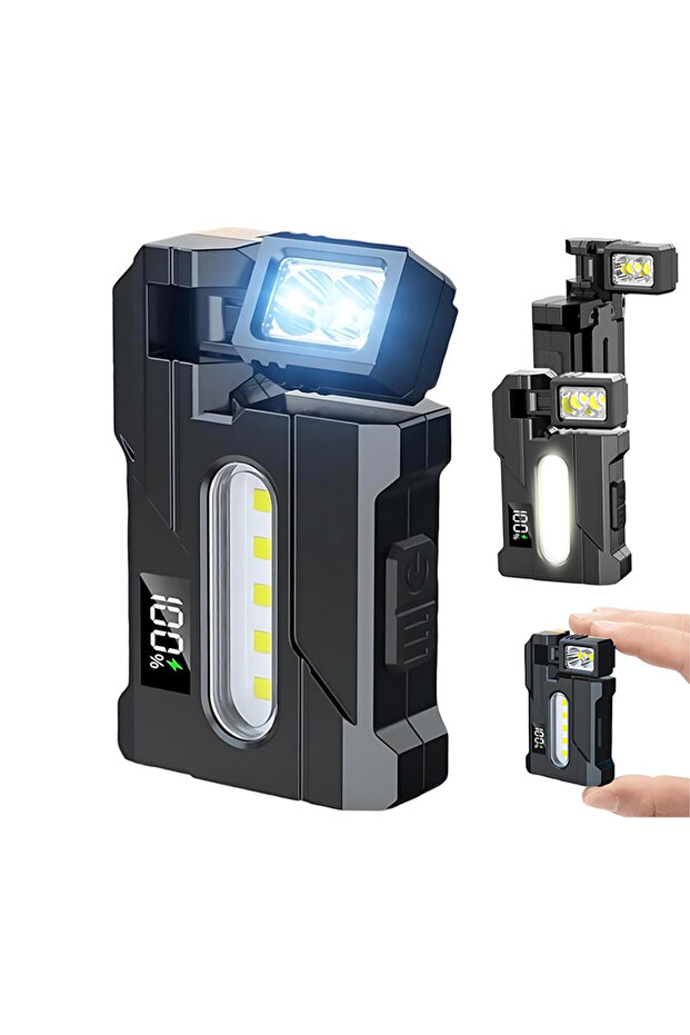 Multifunctional Rechargeable Mini PocketFlashlight DC11 Torch Suitable for Outdoor, Emergency