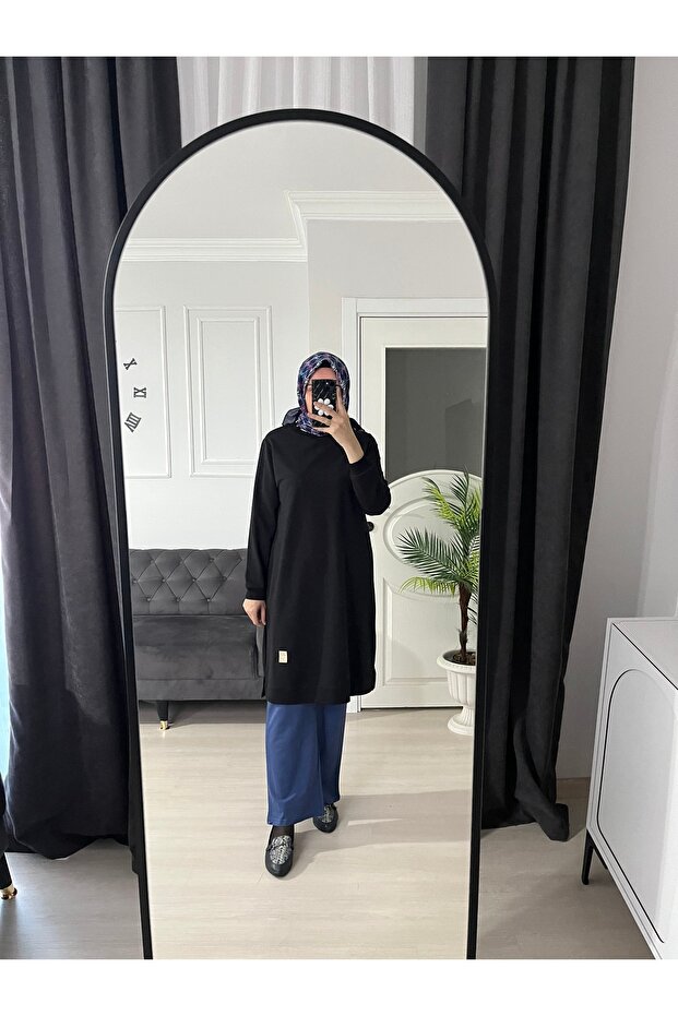 Tek Renk Basic Tunik 85 CM - 2
