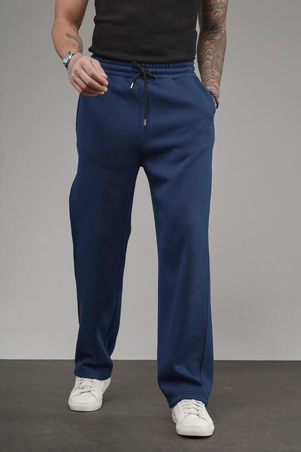 Baggy Fit Elastic Waist Bottom Sweatpants