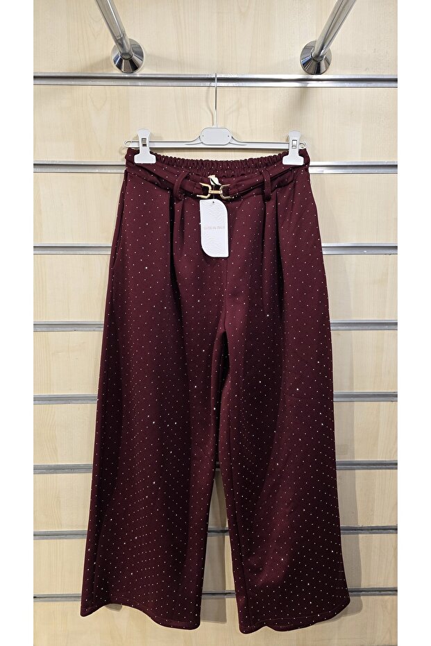 Taş Baskı Pantolon - 1