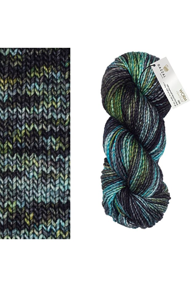 Worm 100% Superwash Merino Wool – 150 g 120 m Thick Bulky Knitting Yarn-3886