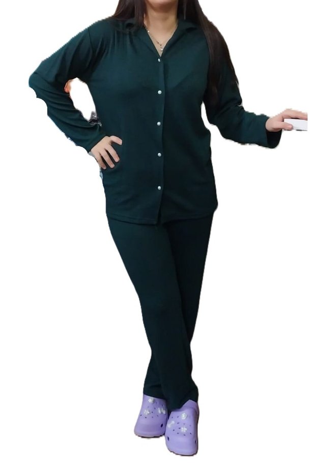 PAJAMAS SET SHIRT COLLAR