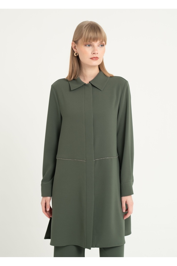 Taş Detaylı Tunik - 6