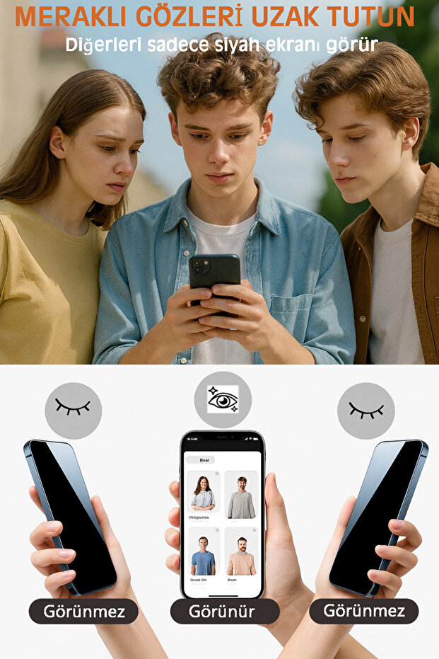 Magicbox Ghost Full Coverage Screen Protector with Easy Installation Tool, Compatible with iPhone 16 - 2