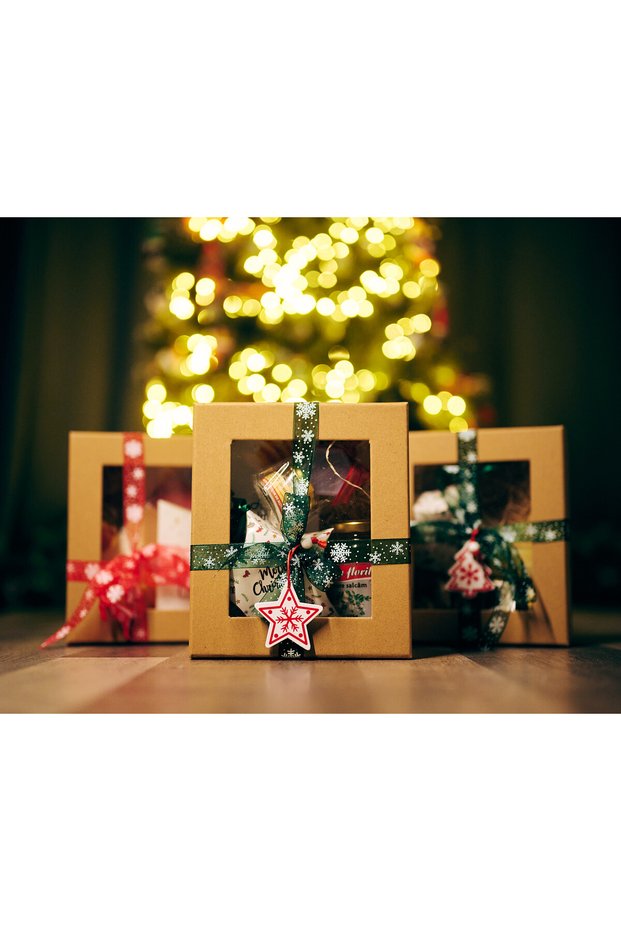 Christmas honey gift set