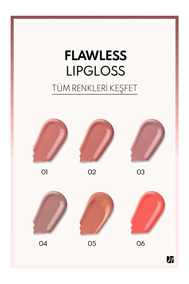 Note Flawless Lipgloss Dudak Parlatıcısı - 3