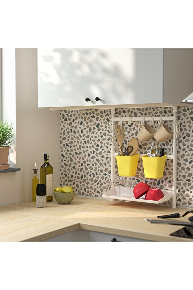 رف قابل للتعديل مزود بخطافات - 2