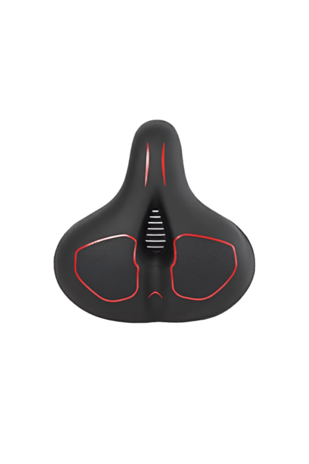E-Bike and Bicycle Compatible Wide Puff Saddle – Comfortable with Elastomer, 30X30 Cm, 1100 Gr