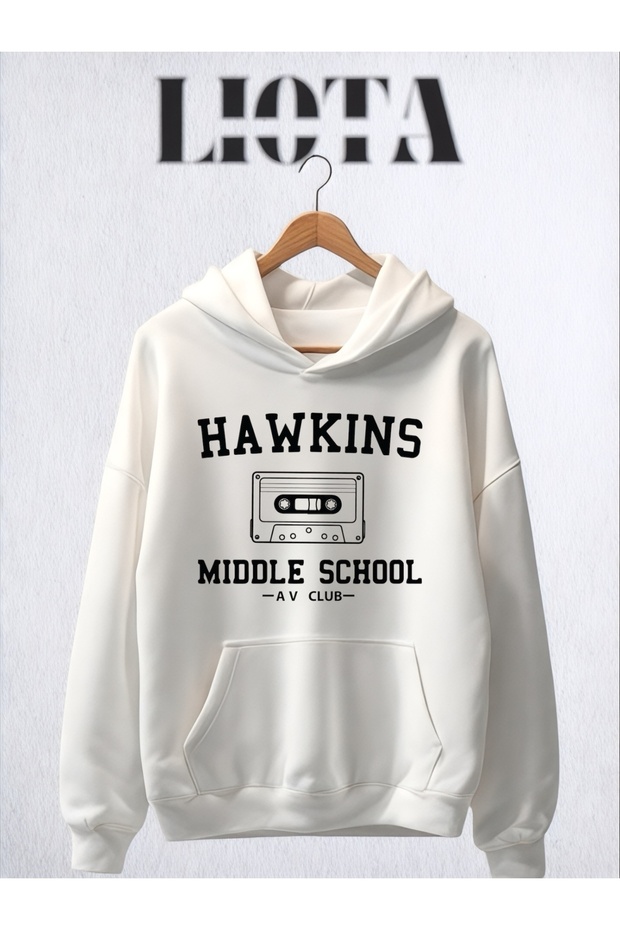 Stranger Things Running up Printed Sweatshirt