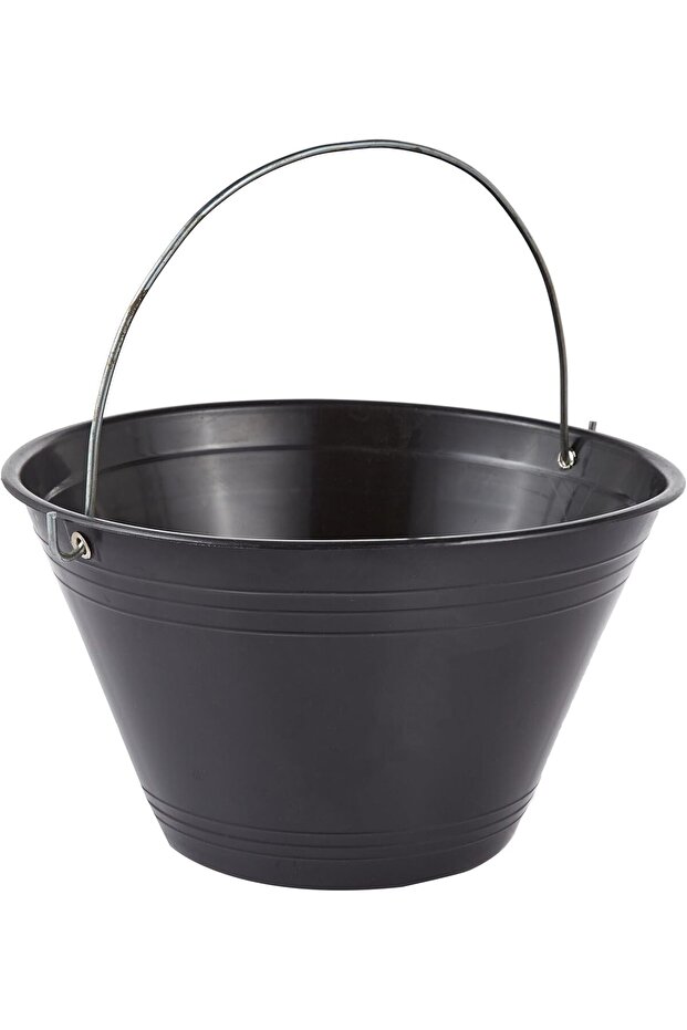PVC Bucket for Construction Field - Black