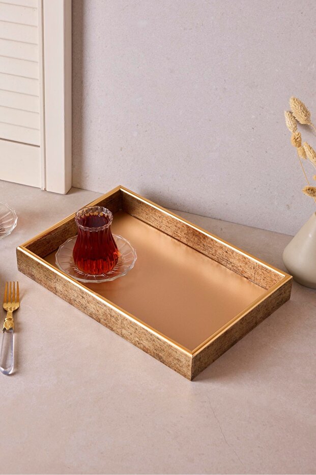 صينية تورين روز مستطيلة 22×33 سم - 1