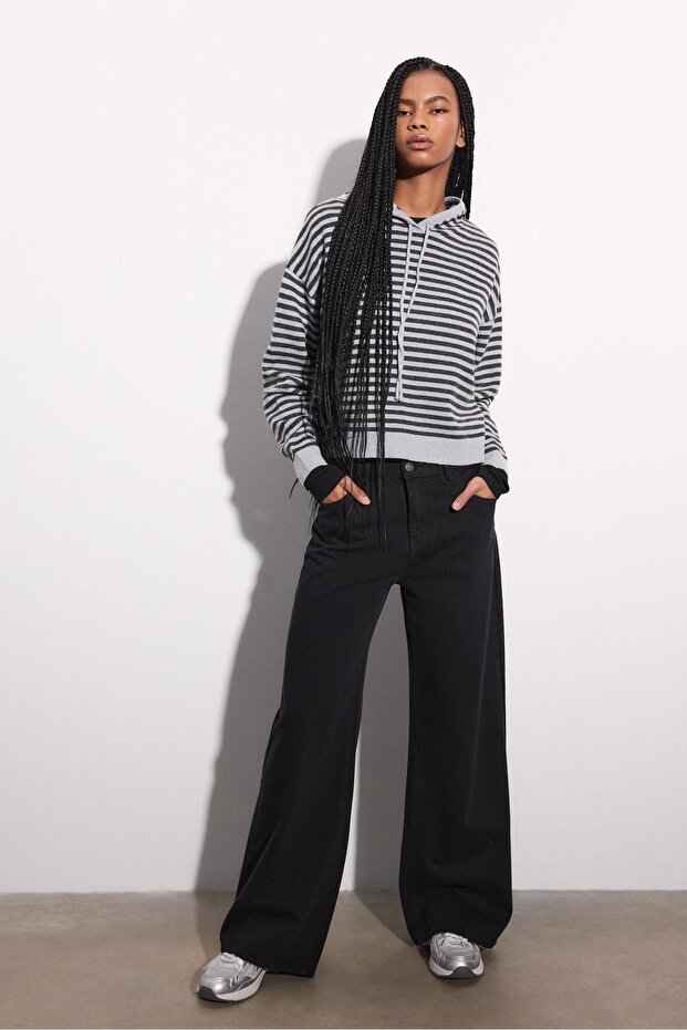 Geniş paça jean - 1