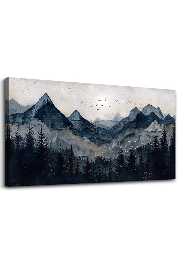 Beautiful 55x110 cm Framed Canvas Wall Art with Customizable Frame Decor